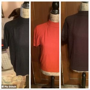 Set of 3,Lord & Taylor Short Sleeve Sweaters